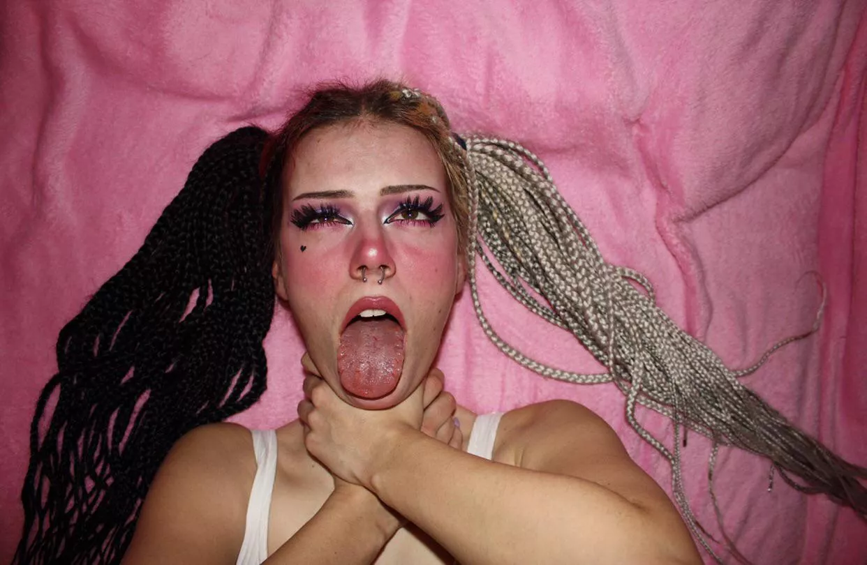 Is it hotter when i choke myself having you watch me or when you do it?