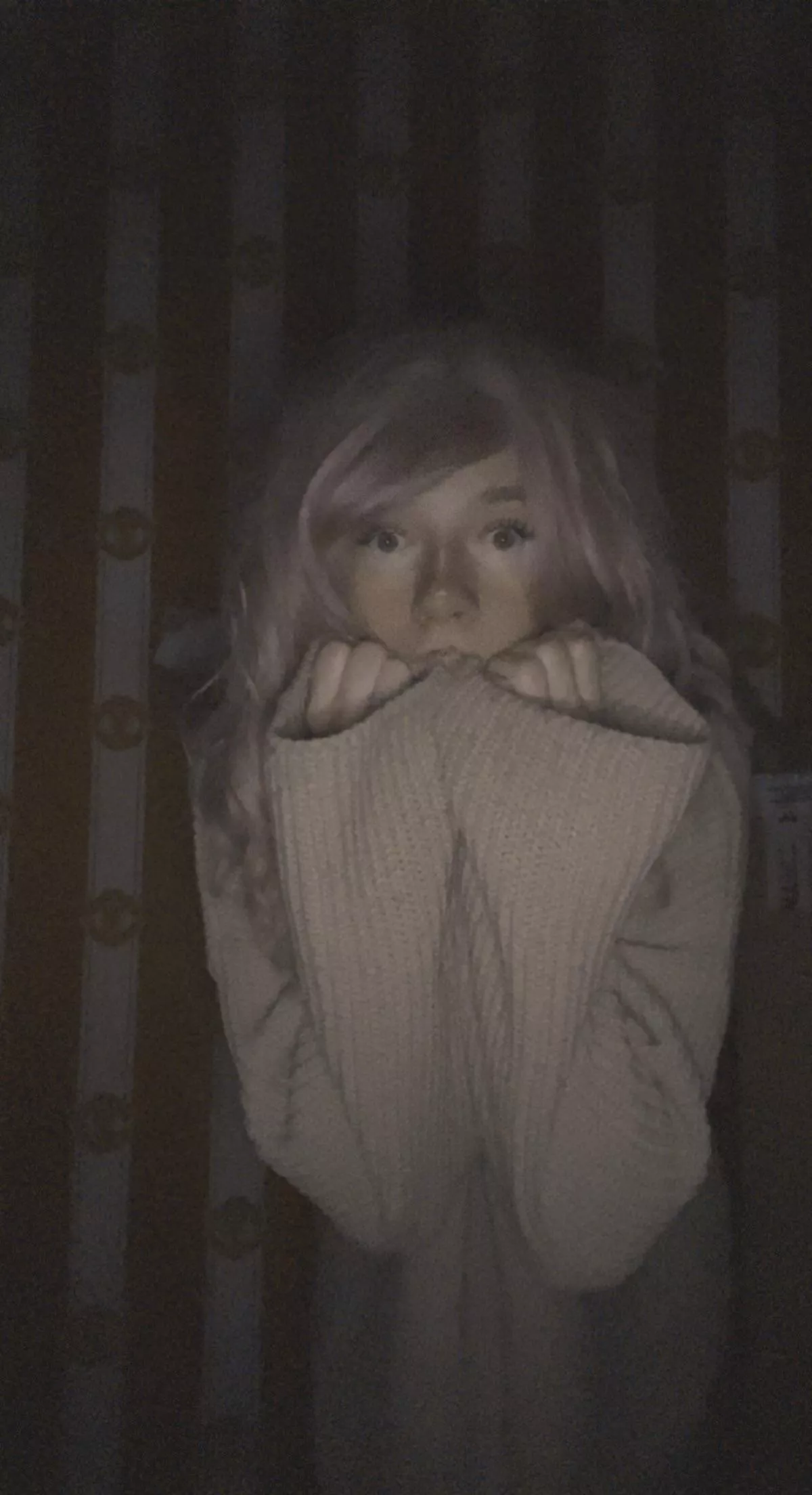 It do be kinda dark in here sometimes 😨