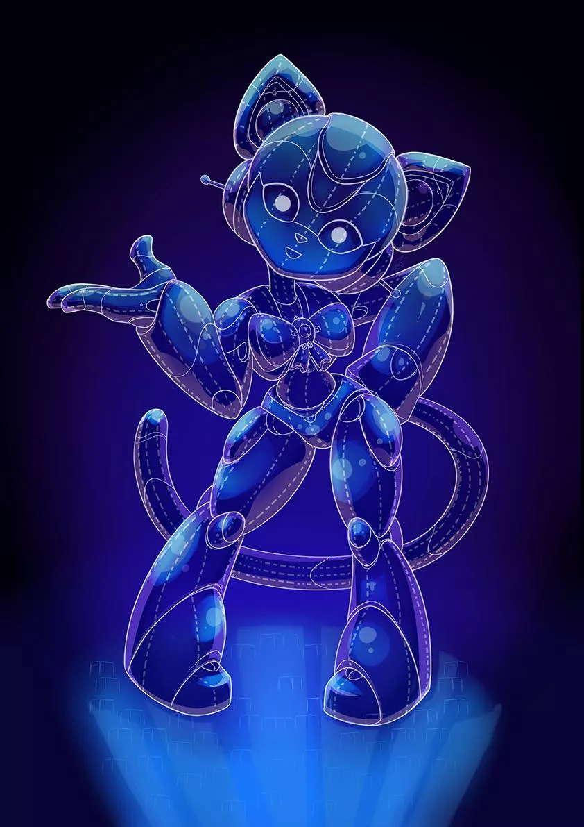 I´ve really enjoyed working on this full color commission. I wish that you like this little future cat x333