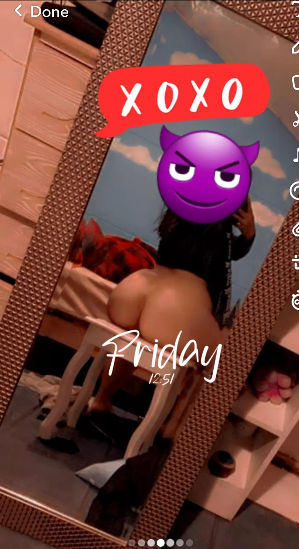 just send this to our friend neighbor and I'm going to say it was an accident what do you guys think😈😘