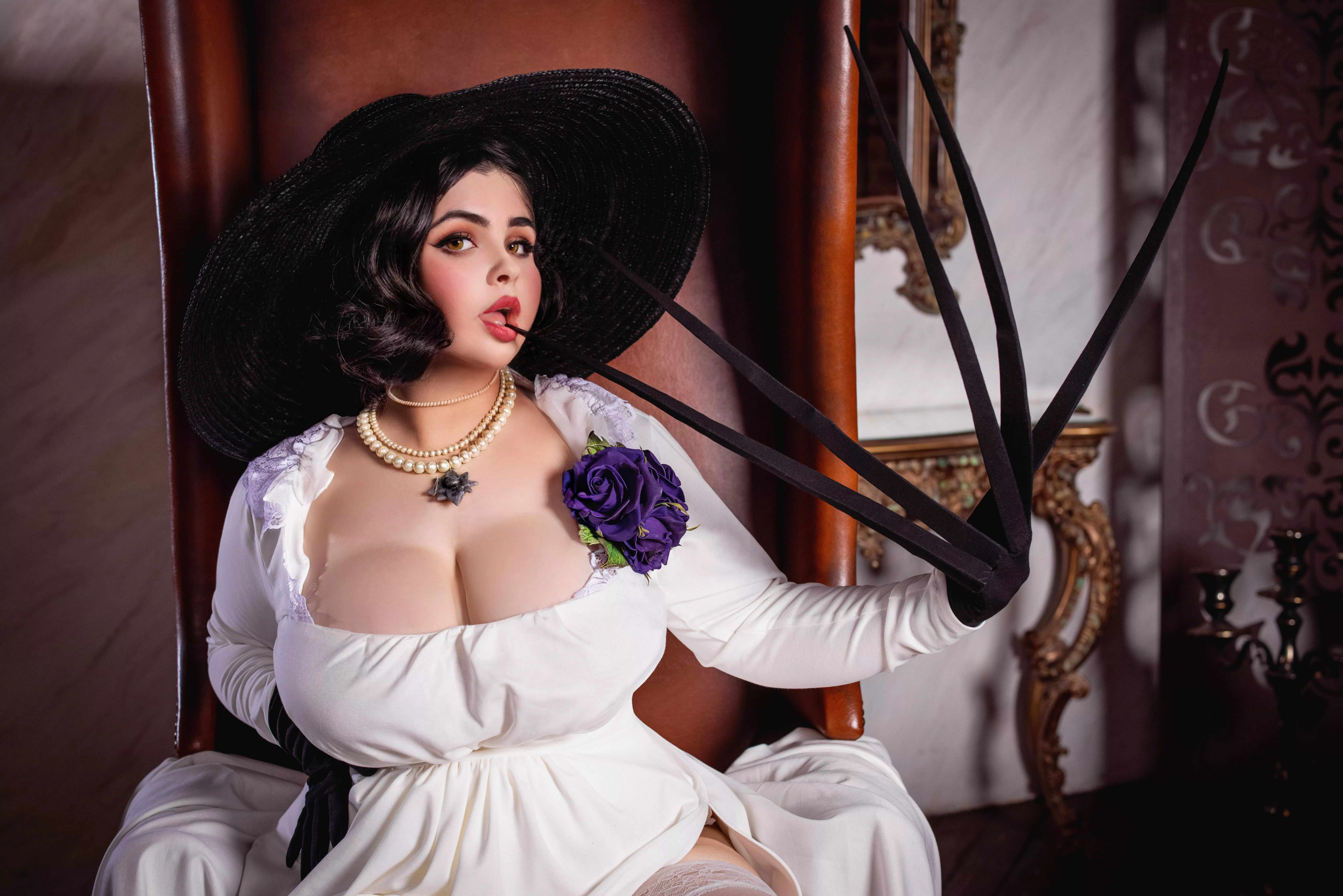 Lady Dimitrescu from Resident Evil Village by Bunnie_wifey