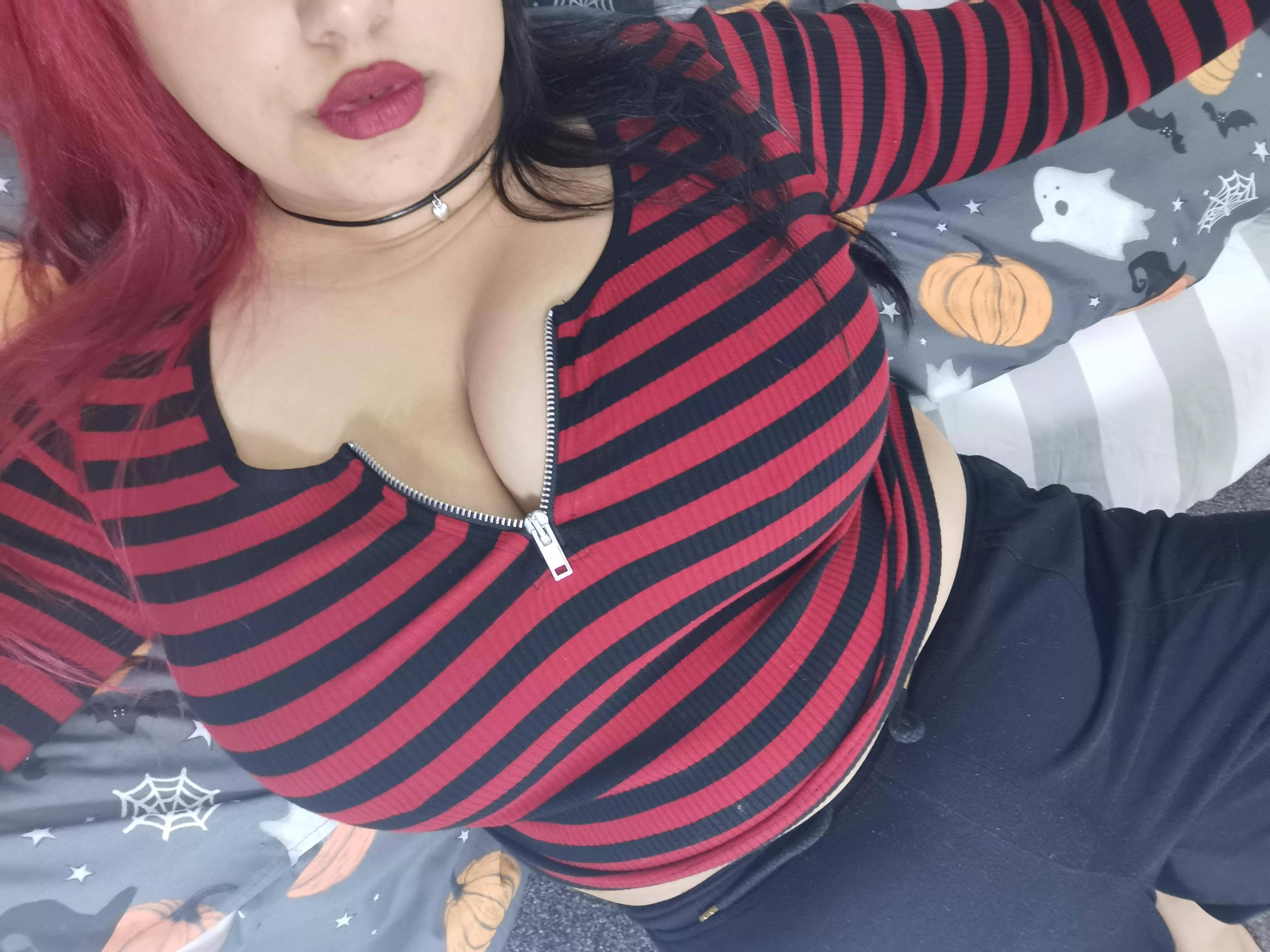 Lay your head on Mommy's boobs