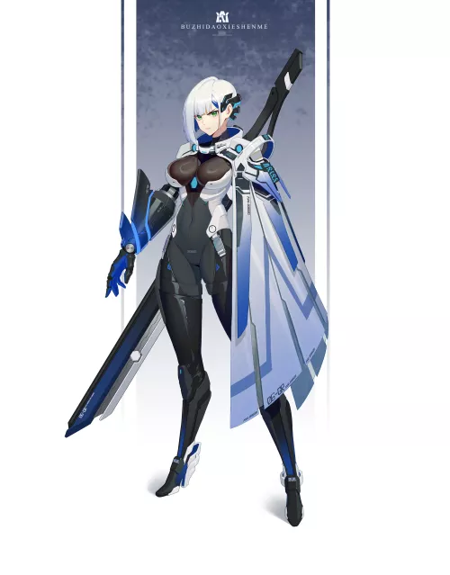 Long Bladed Warrior (Fysc ) [Original]