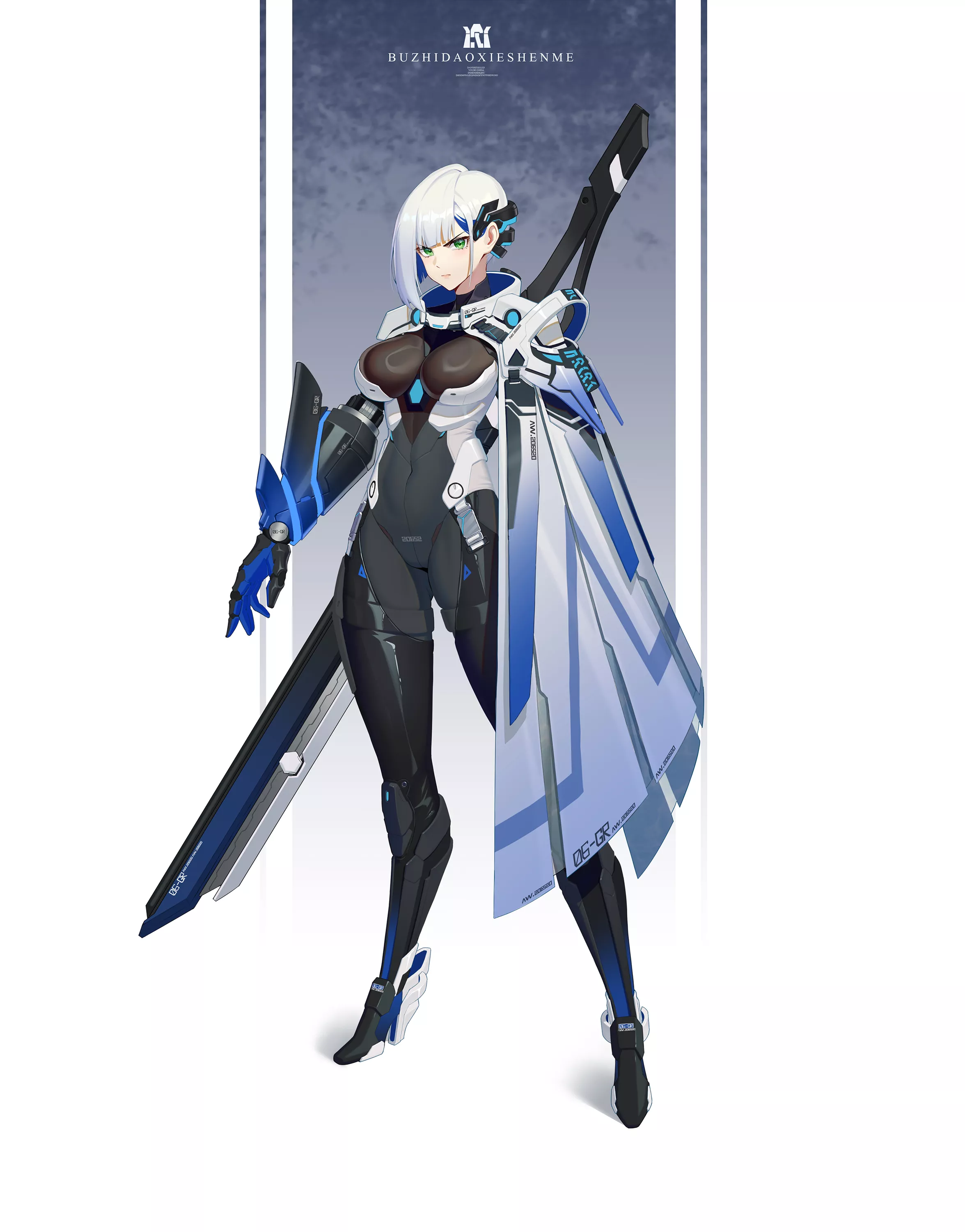 Long Bladed Warrior (Fysc ) [Original]