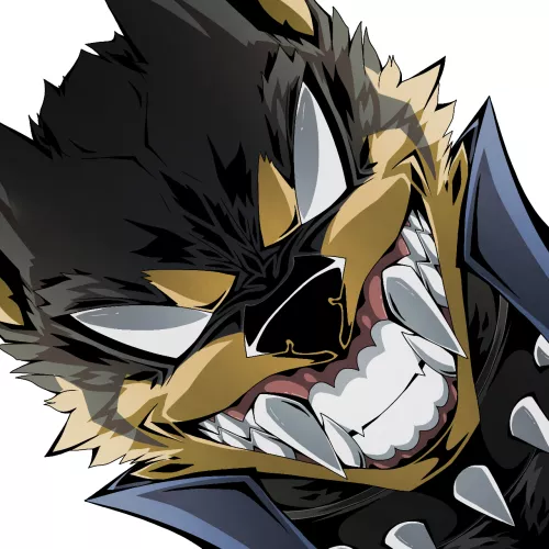 Made myself a new profile pic. The smile is a bit creepier than I was intending, but meh, I still like it.