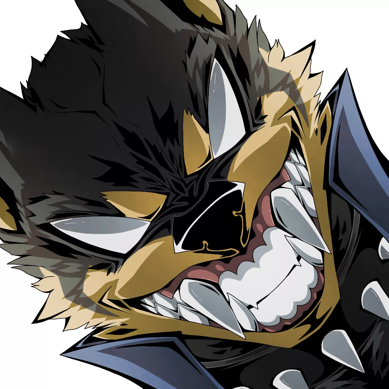 Made myself a new profile pic. The smile is a bit creepier than I was intending, but meh, I still like it.