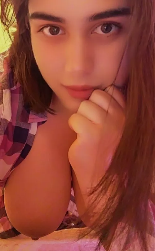 Me and my hanging tit