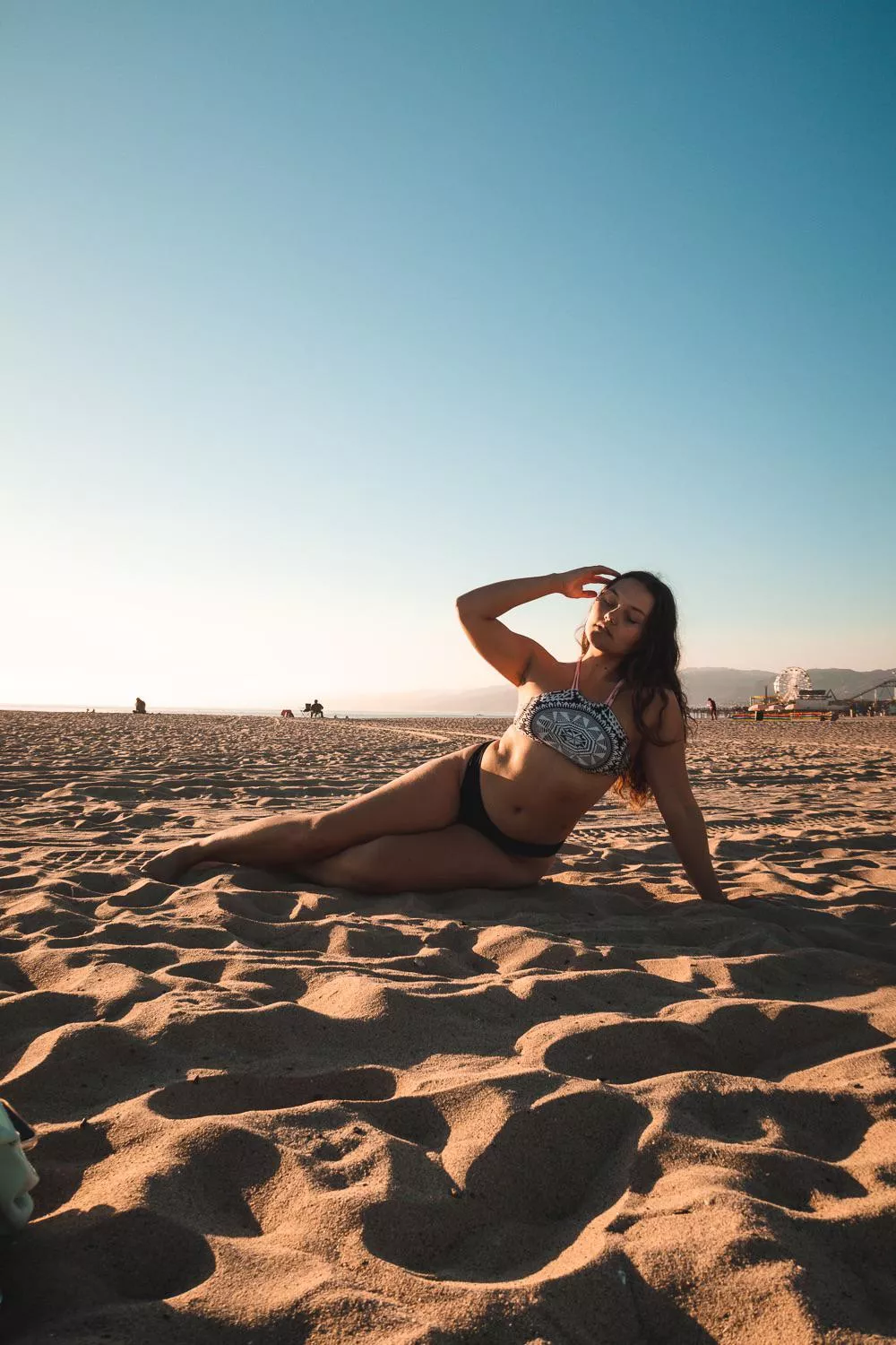 My beauty at the beach