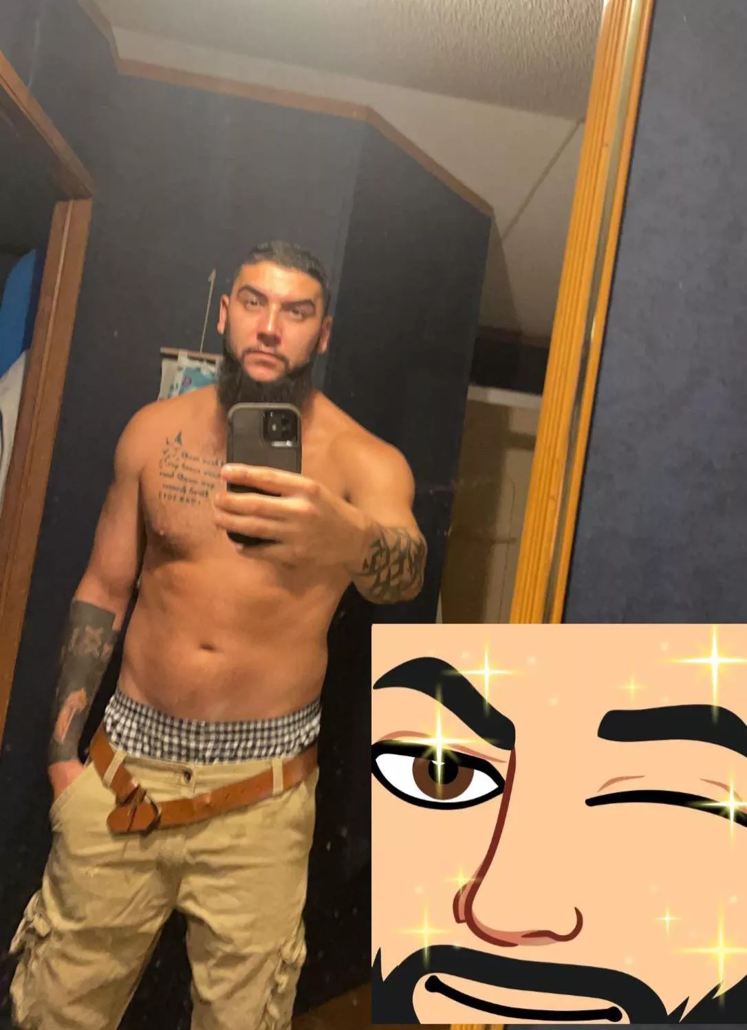 Oops my belt came undone….