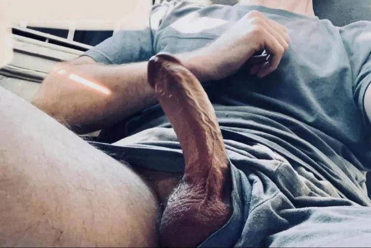 POV: you’re under my desk teasing and watching it grow