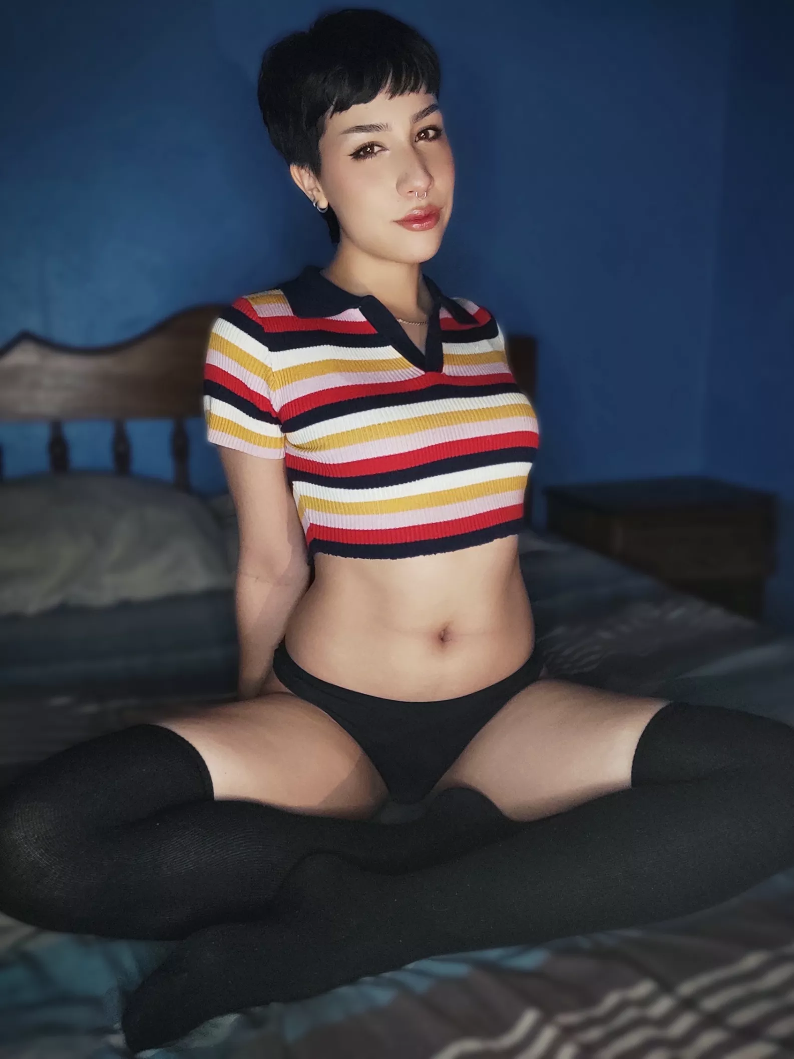 Pull my panties aside and...