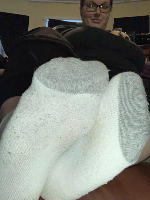 [selling] BBW white socks size 10 feet