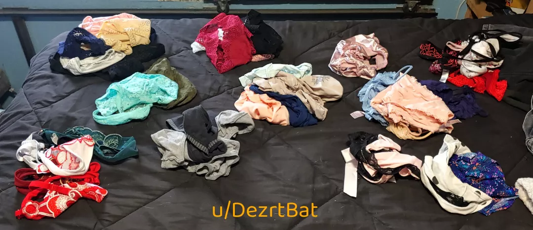 [selling] Redoing my panty drawer...these aren't even all the choices. ;) New link coming soon!