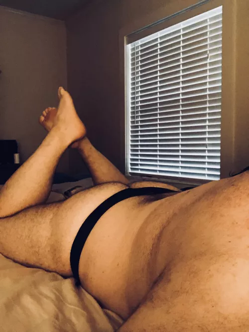 Slide my thong to the side and take me hard. DMs open