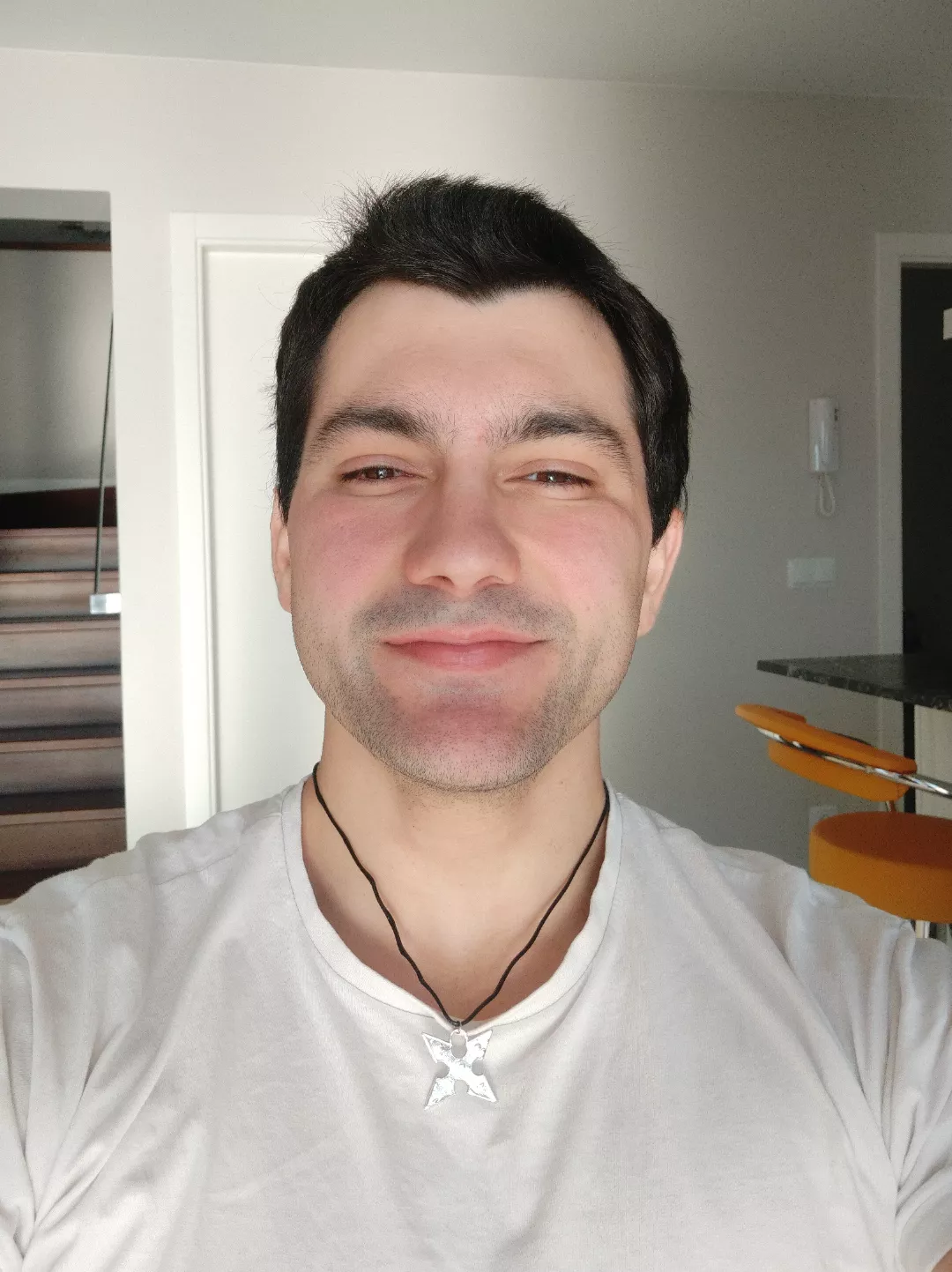 Smiling because the best day of the week has finally arrived, happy Friyay 🎉