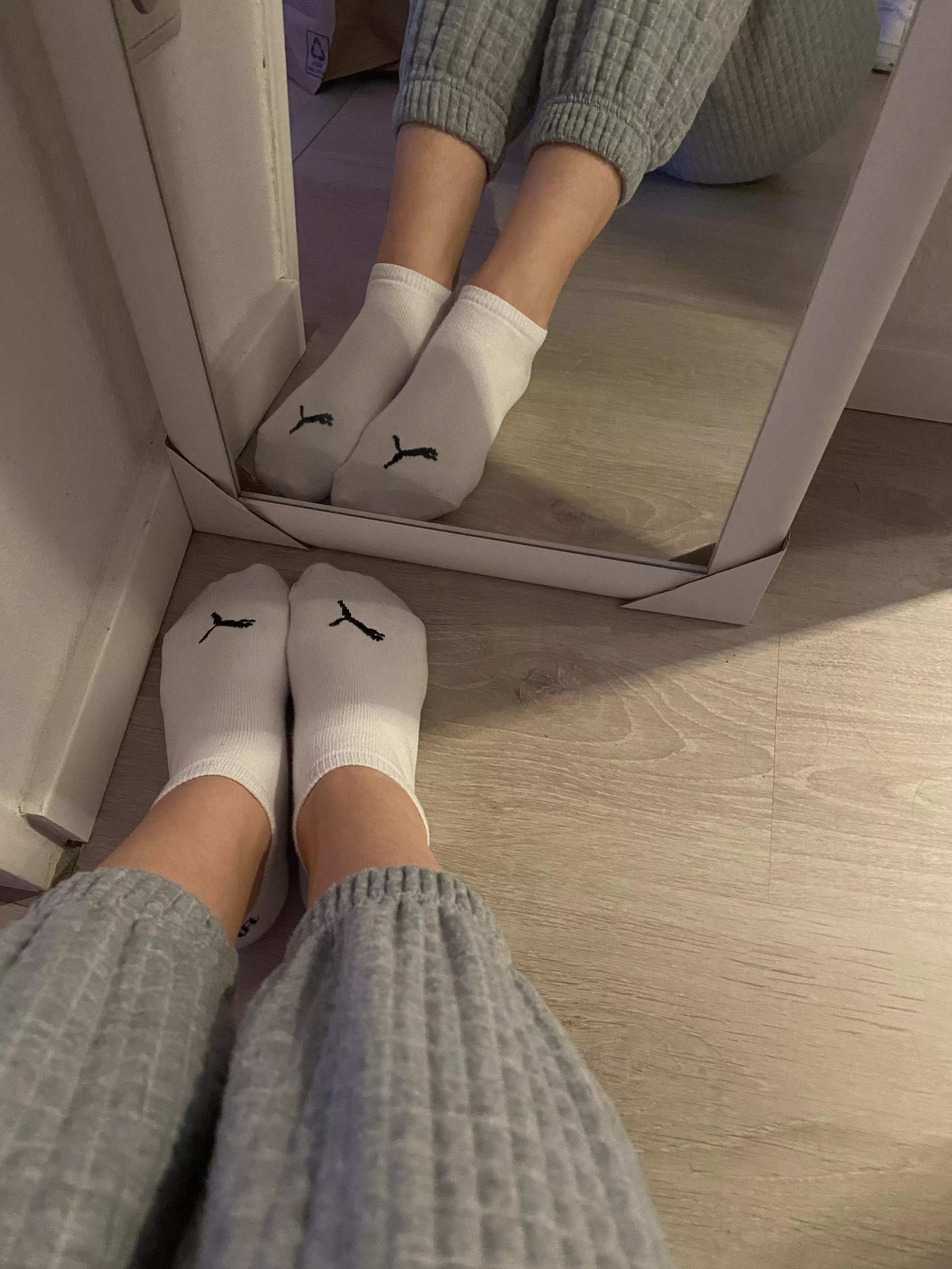 Socks with a wild cat!!!