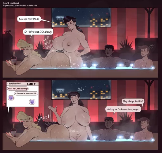 Stephanie and Gina (JamesAB) [OC]