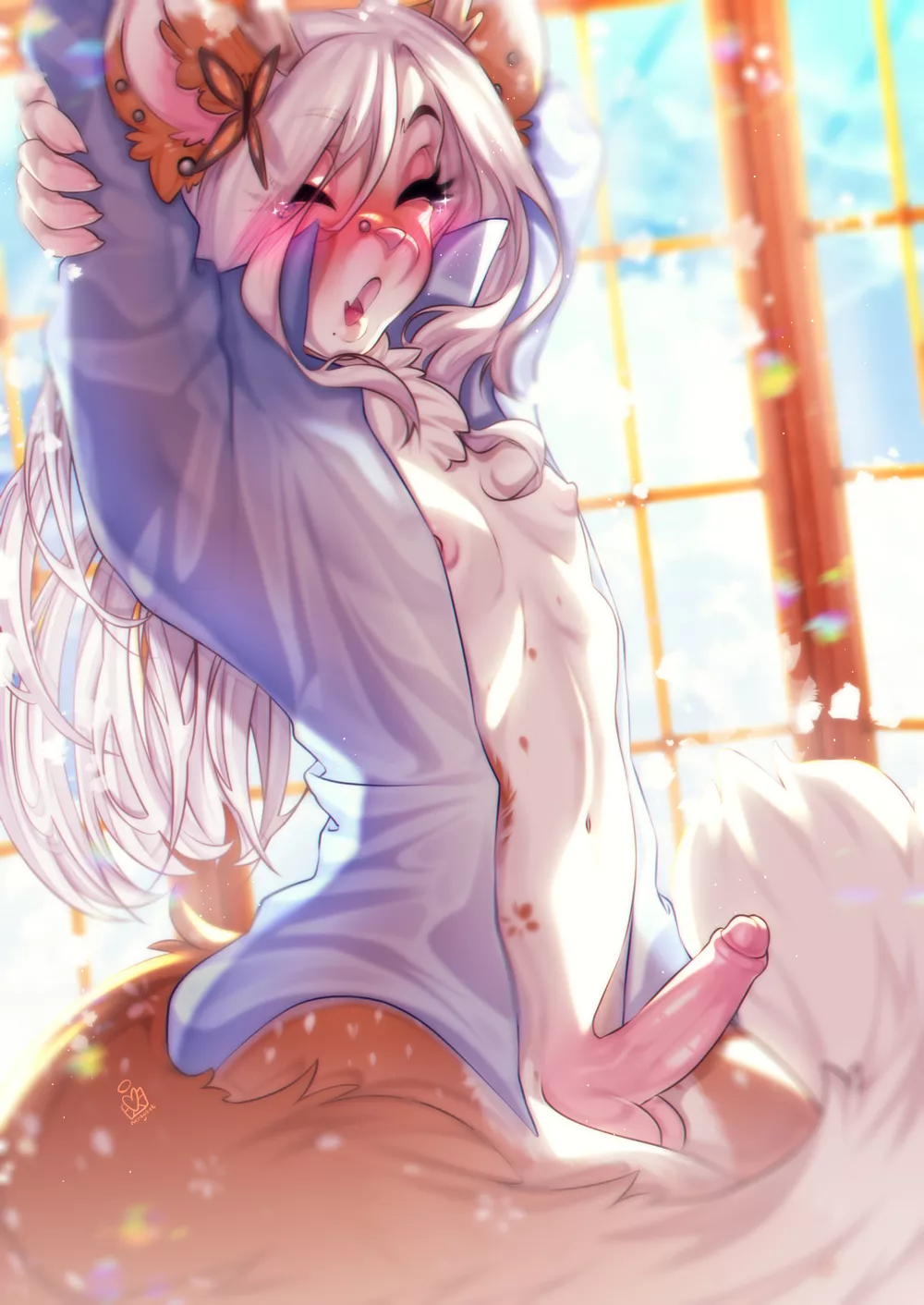 Stretching by the window [M] (nenkoket)