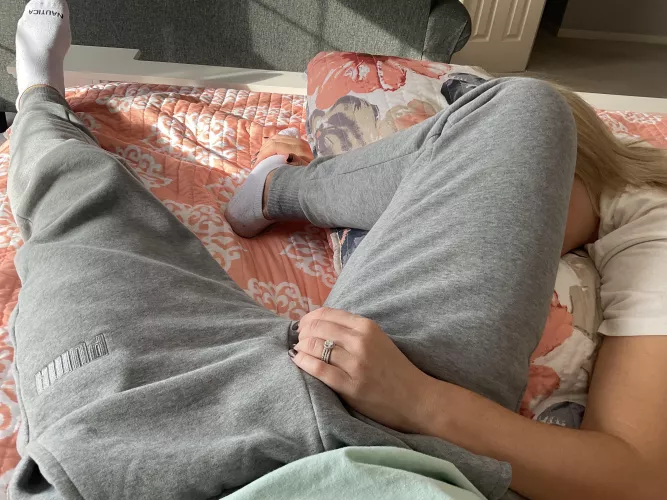 Teasing my hubby by sending pics like this while he’s on a trip