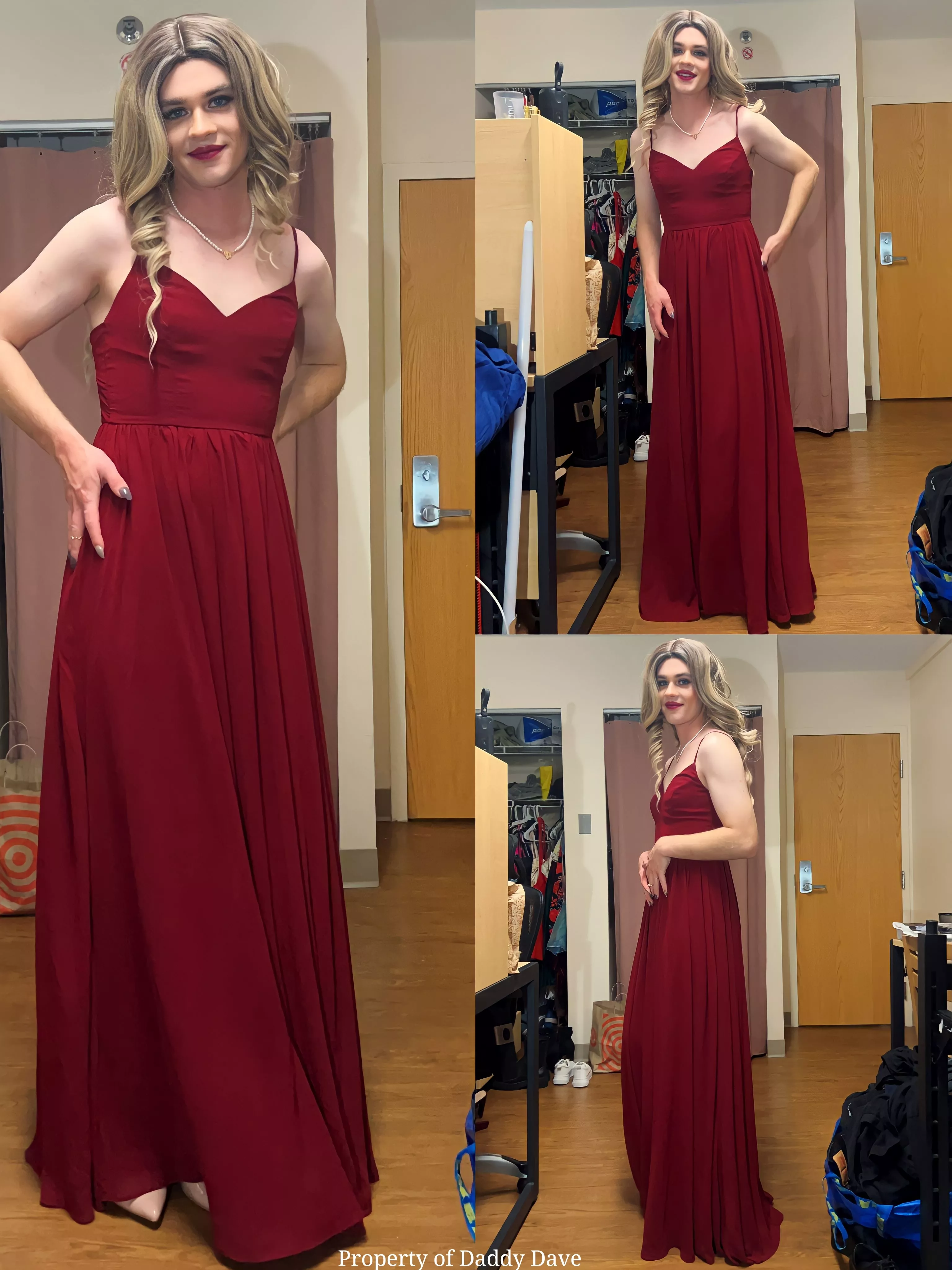 This is a perfect outfit to wear for tonight's celebration of winning the men's tennis semifinal district champions, my sweet Rose. I'm not sure how your teammates are going to take it when they see you😝