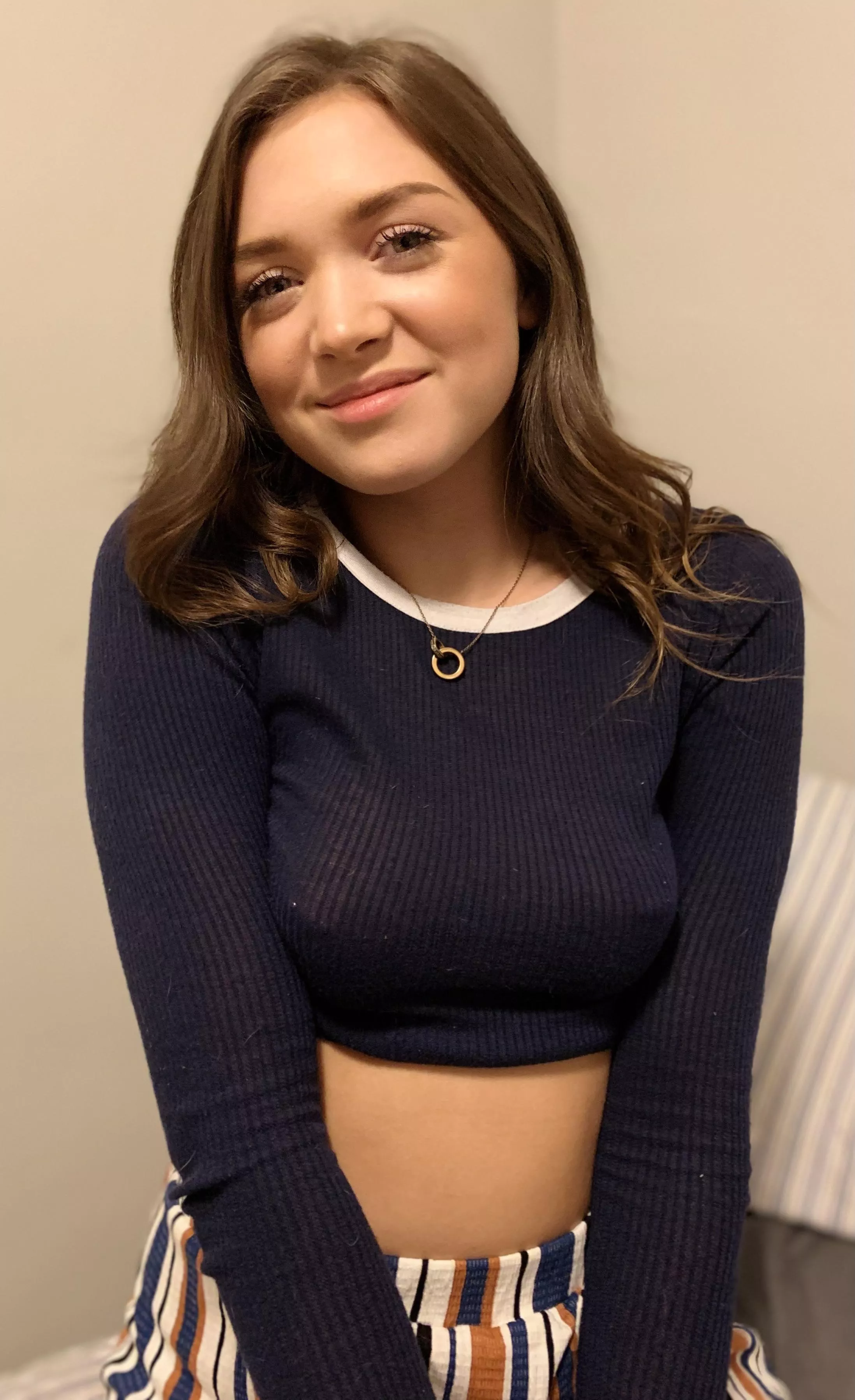 Try to keep eye contact