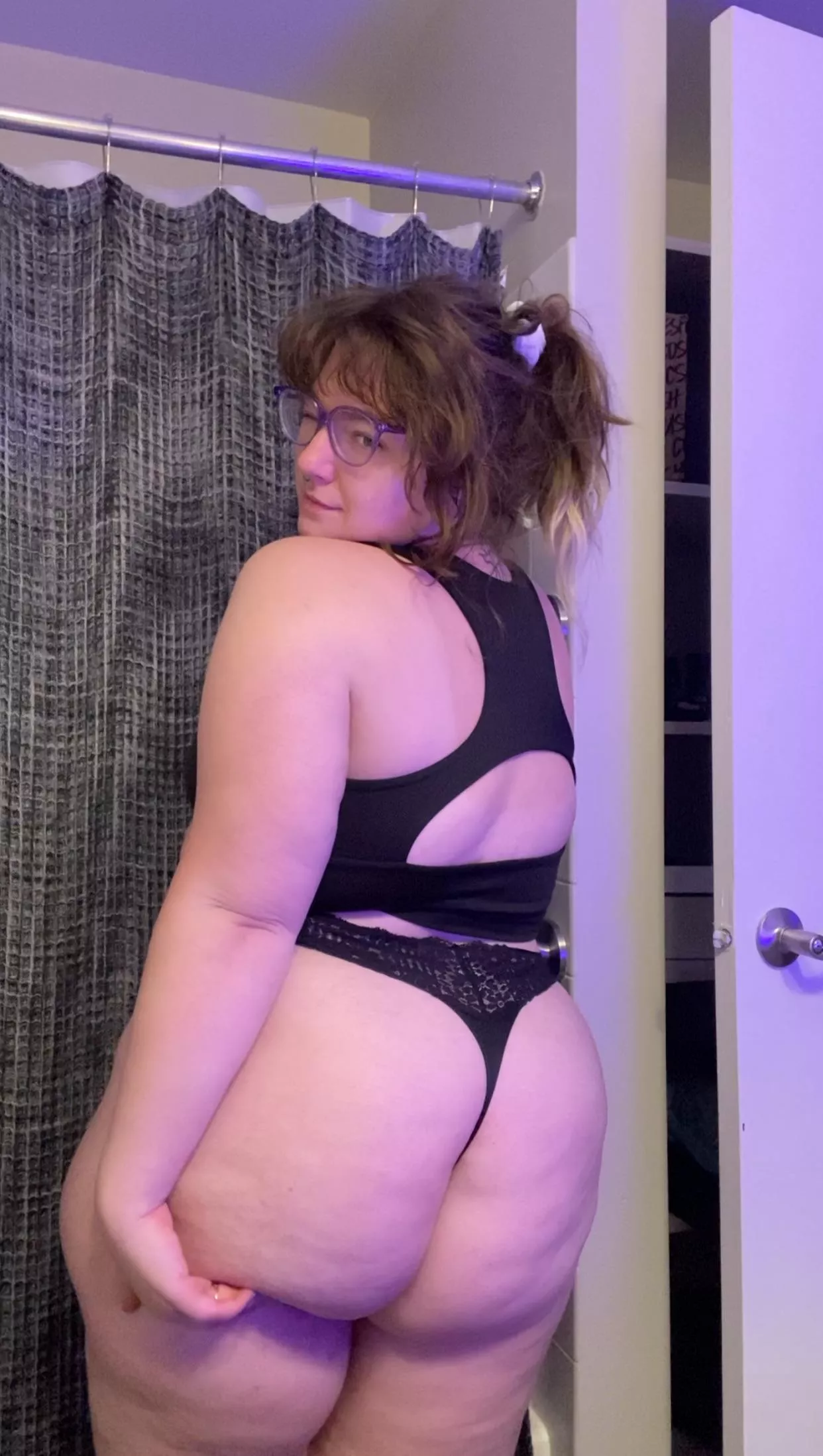 trying on my new panties!