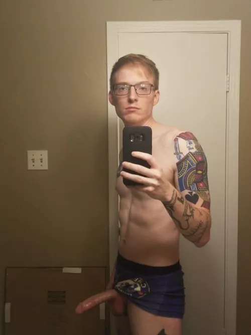 Want to imagine what it would be like to feel me cum down your throat? Check out the video I just posted to see. 😜