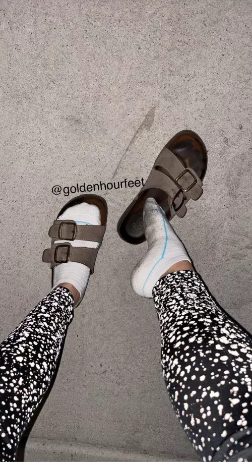White socks show it all😈