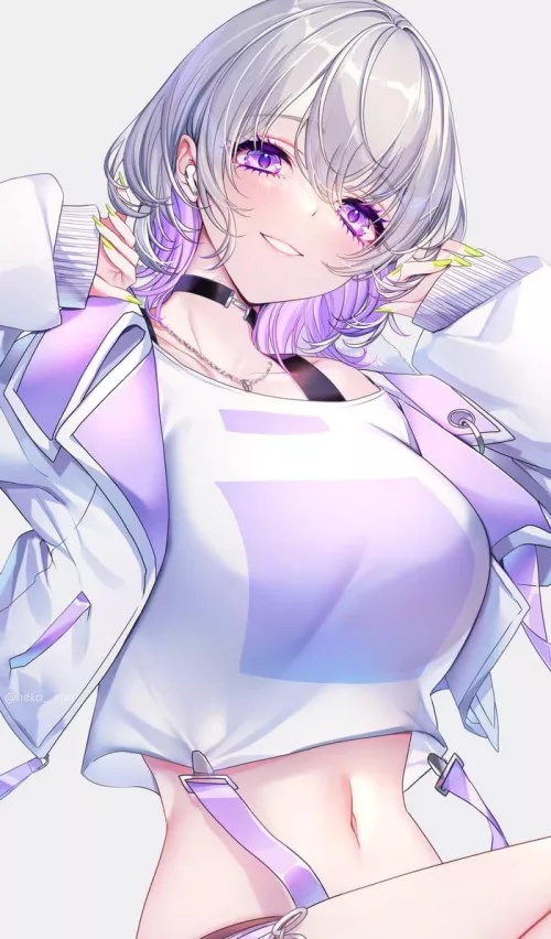 Wholesome Purple & Silver