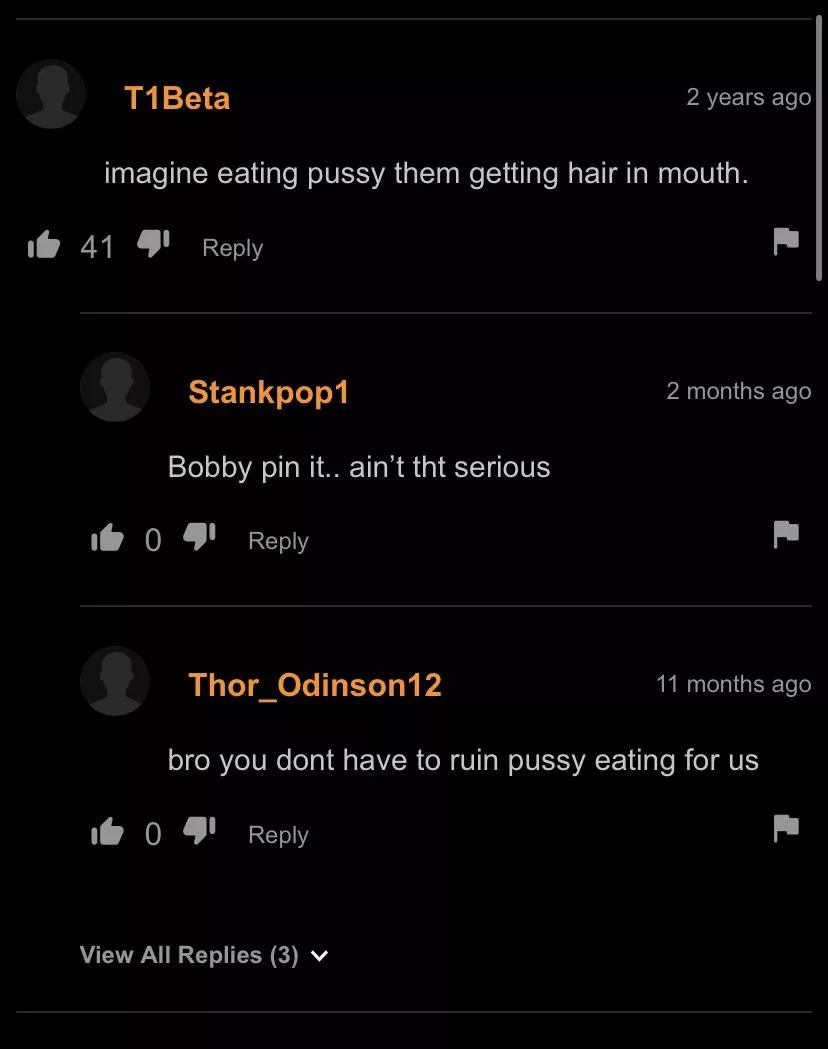 Yeah man, just pin it down