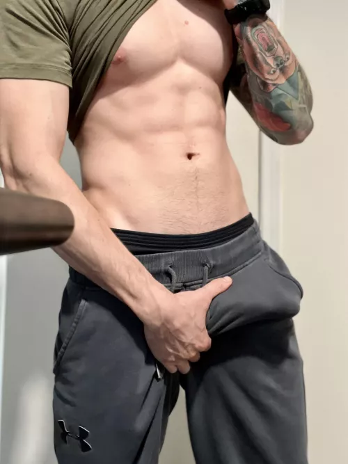 You have to come feel how soft these sweatpants are