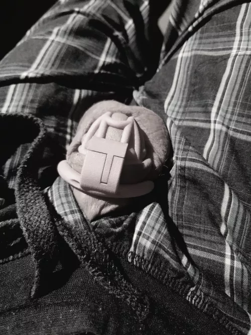 You know your cage is doing it's job when you haven't woken up with morning wood in months.