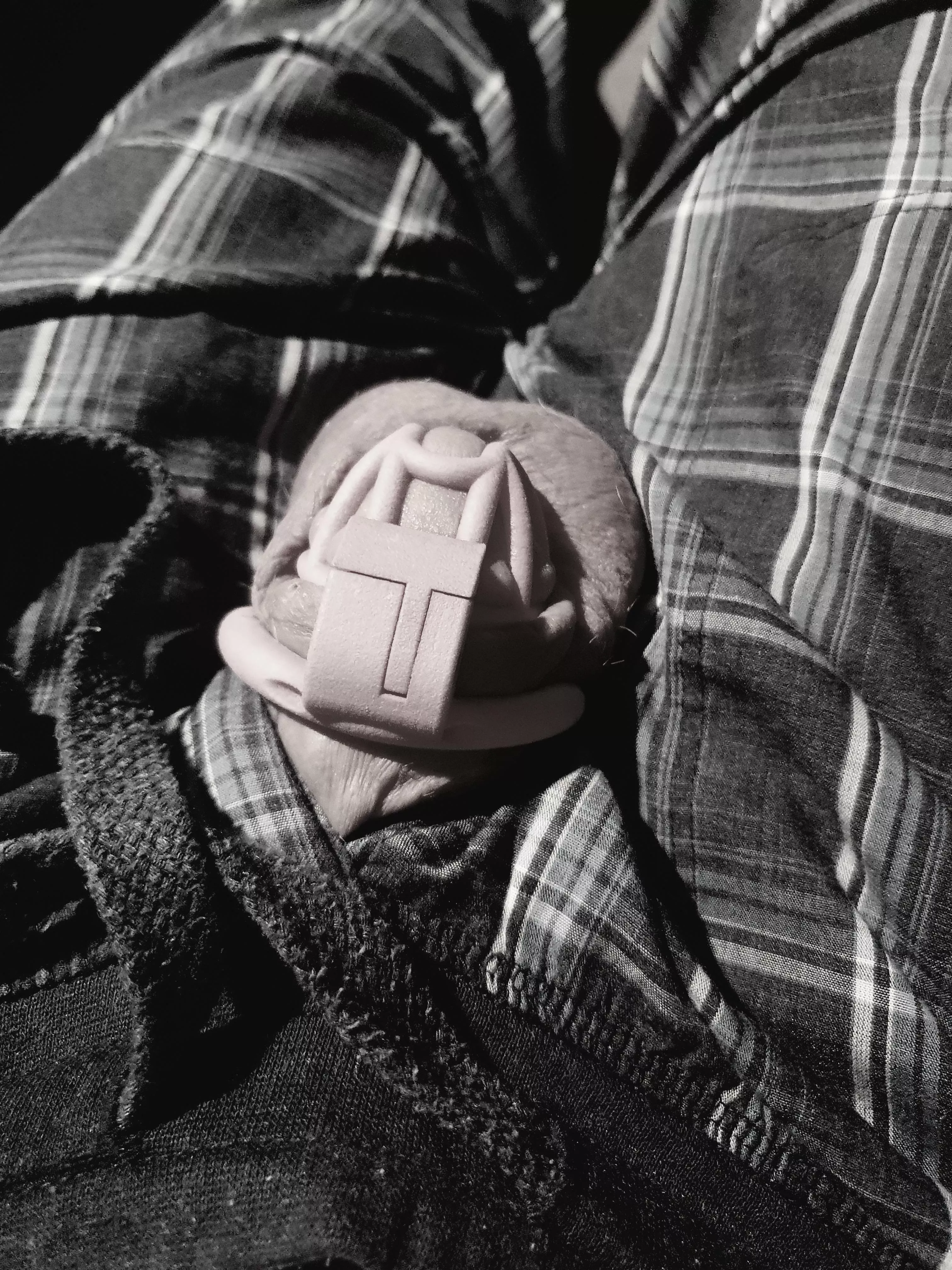 You know your cage is doing it's job when you haven't woken up with morning wood in months.