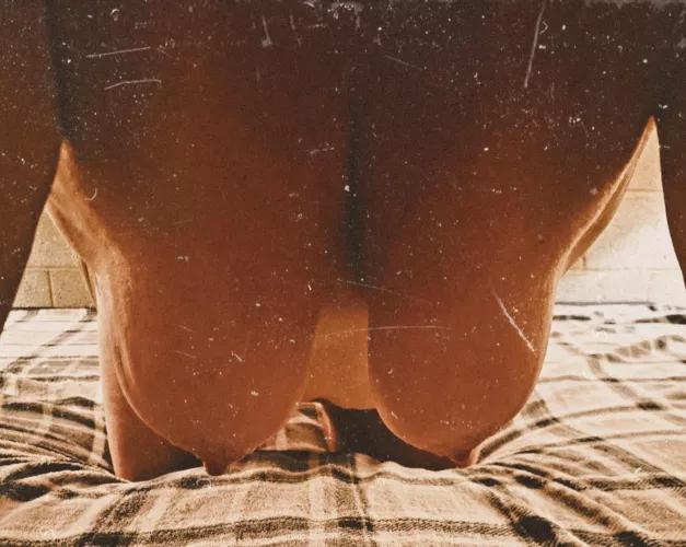 Your view as I'm climbing on top. Do you like the way they hang?