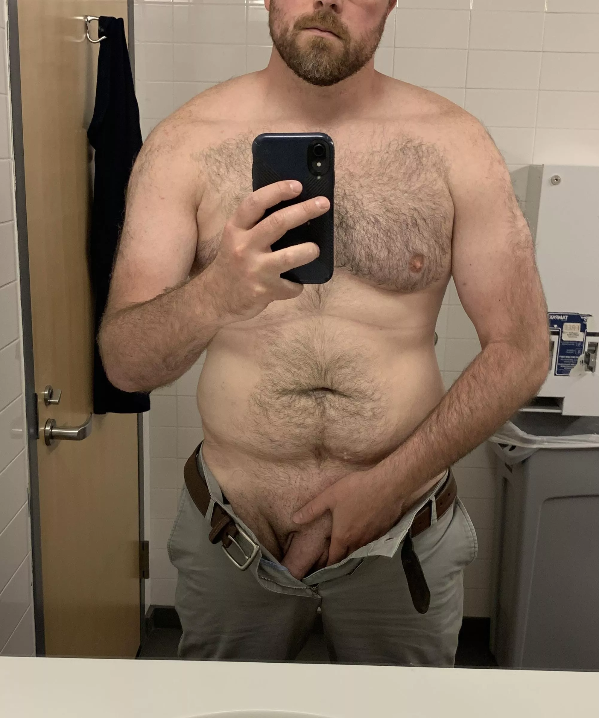 (33) stop by this dad’s office before class?