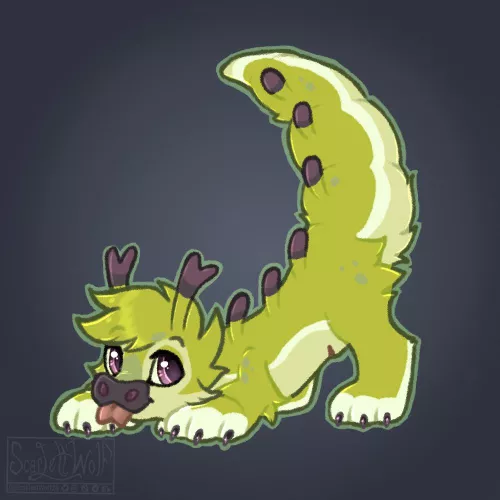 Along came a little caterpillar! 🐛✨ (@ScarlettWolf24)