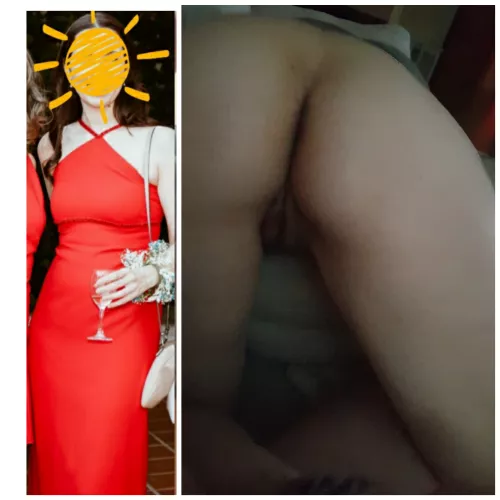 another dressed and undressed pic from my wife