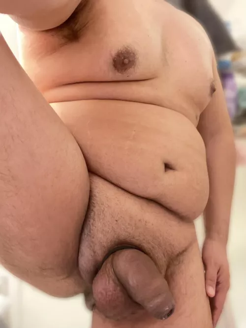 Any lady want to kneel down and make it grow ?