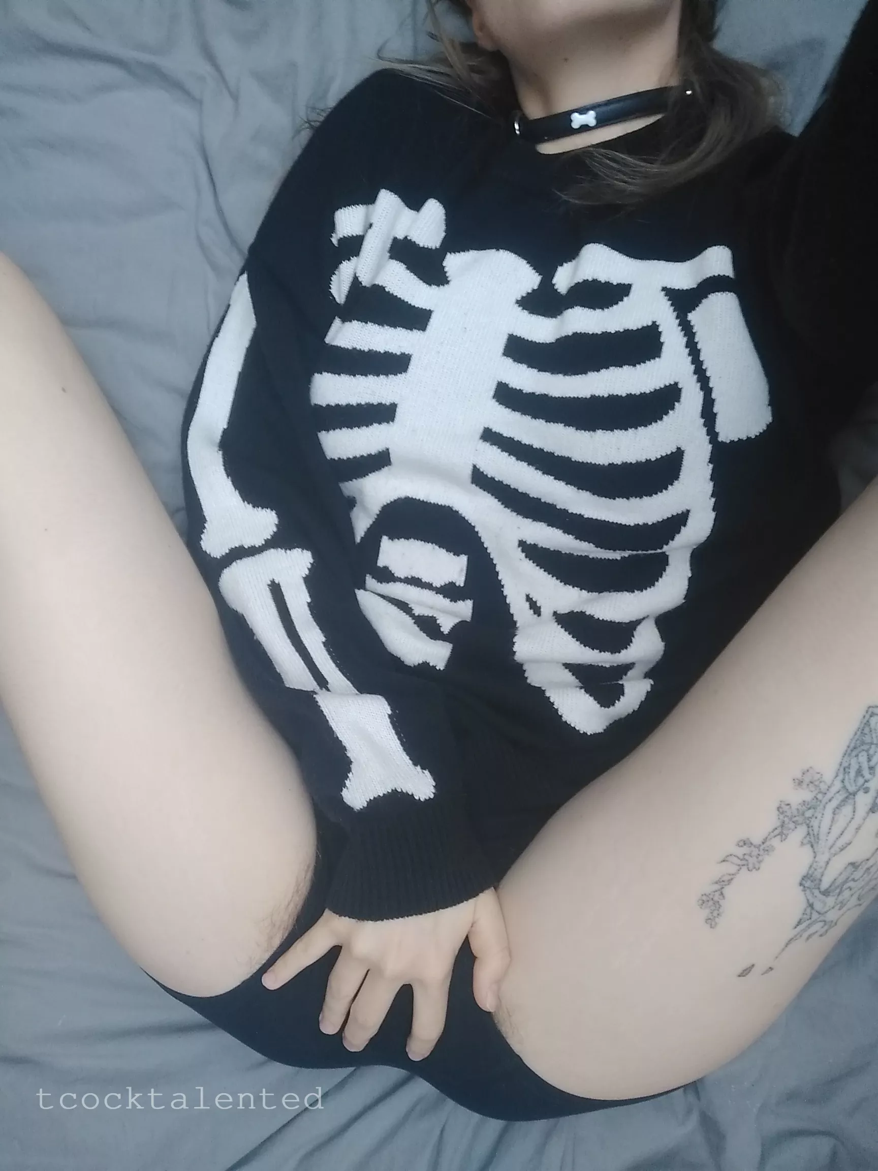 as above (skeleton bones) so below (uh.. skeleton boner??)
