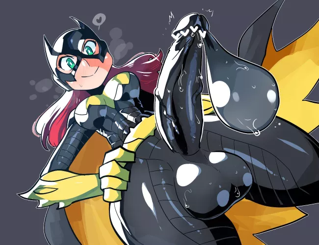 Batgirl and her load