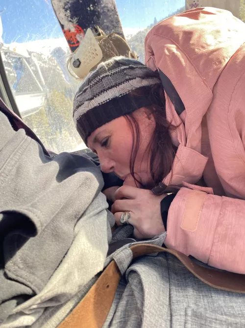 Bj on a gondola 🚠😈 [F43]