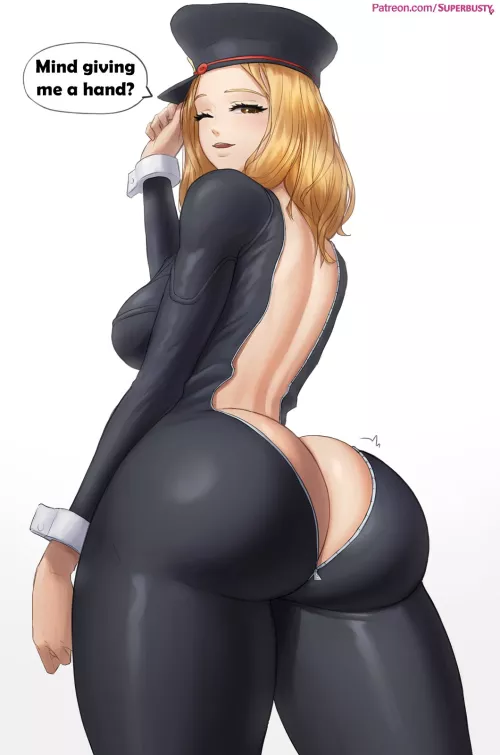 Camie's suit got a second zipper (SuperBusty) [My Hero Academia]