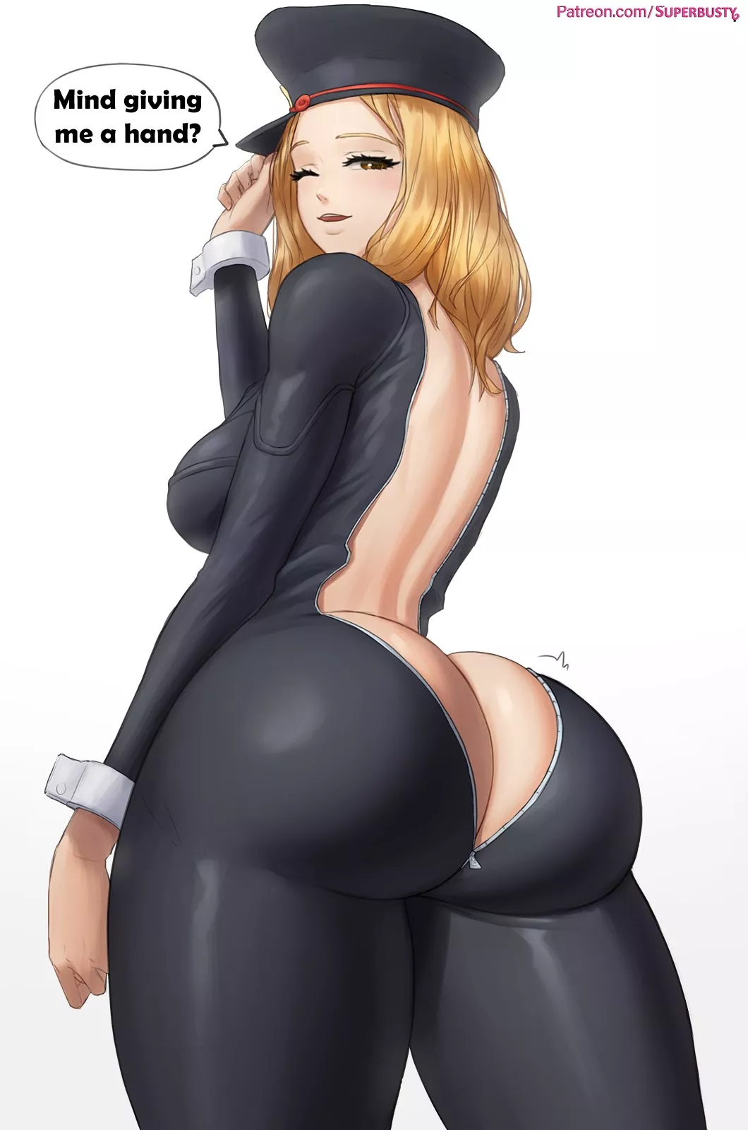 Camie's suit got a second zipper (SuperBusty) [My Hero Academia]