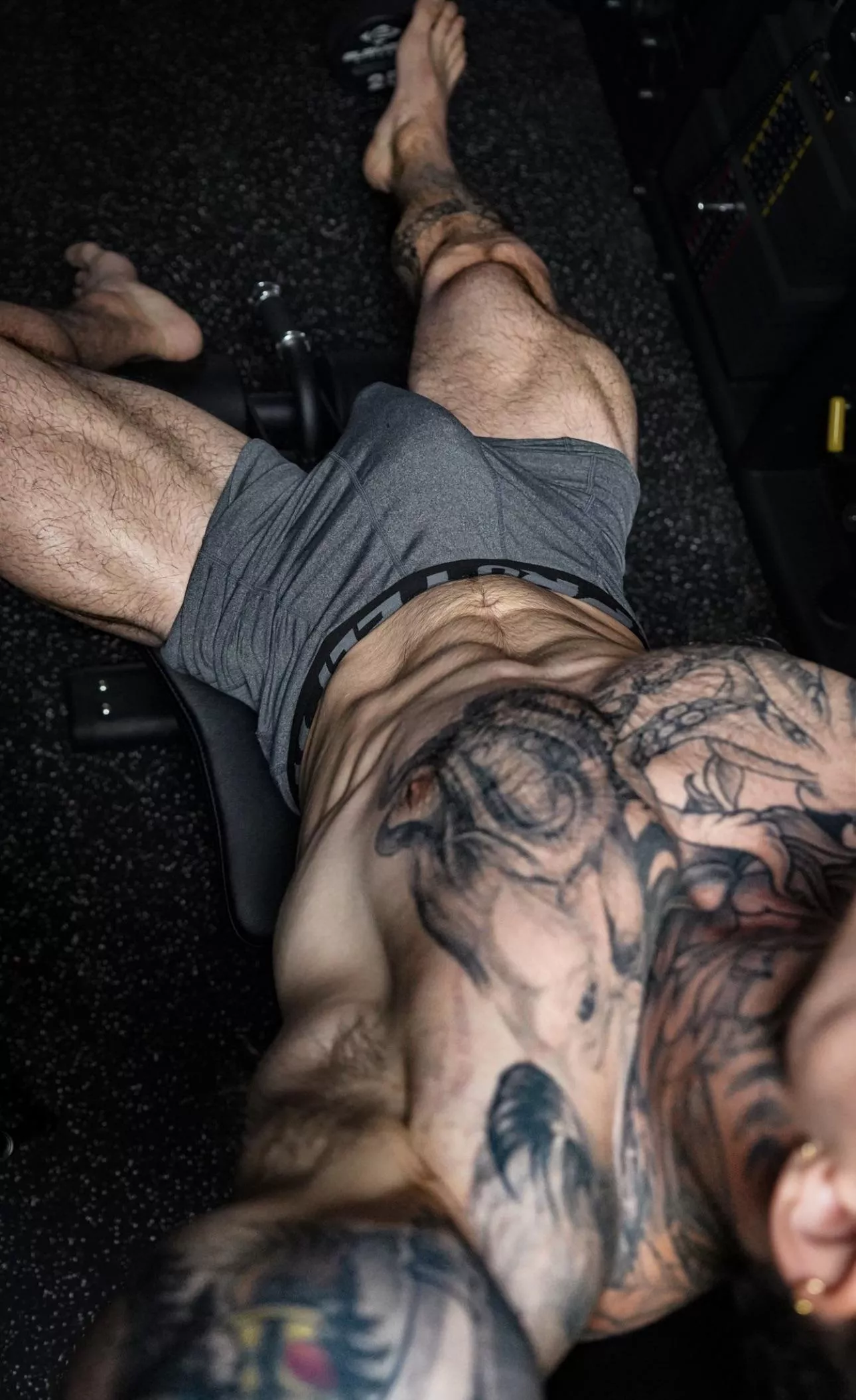 Can I be your seat in the gym?