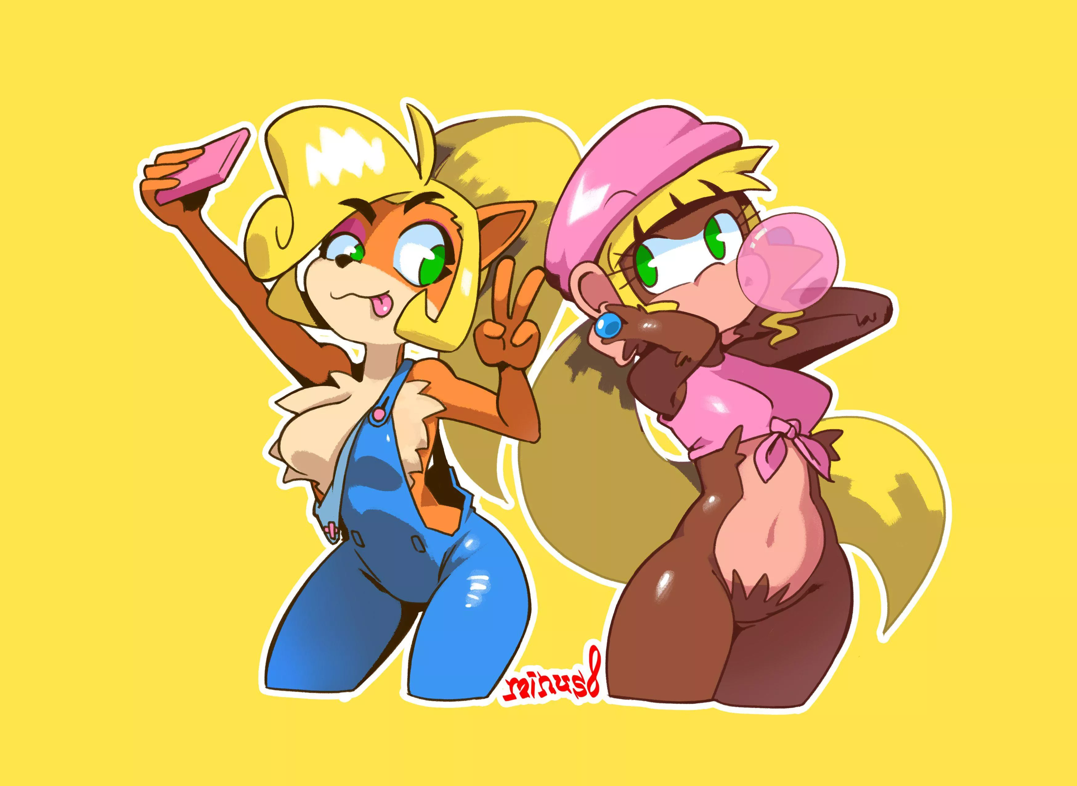 Coco and Dixie