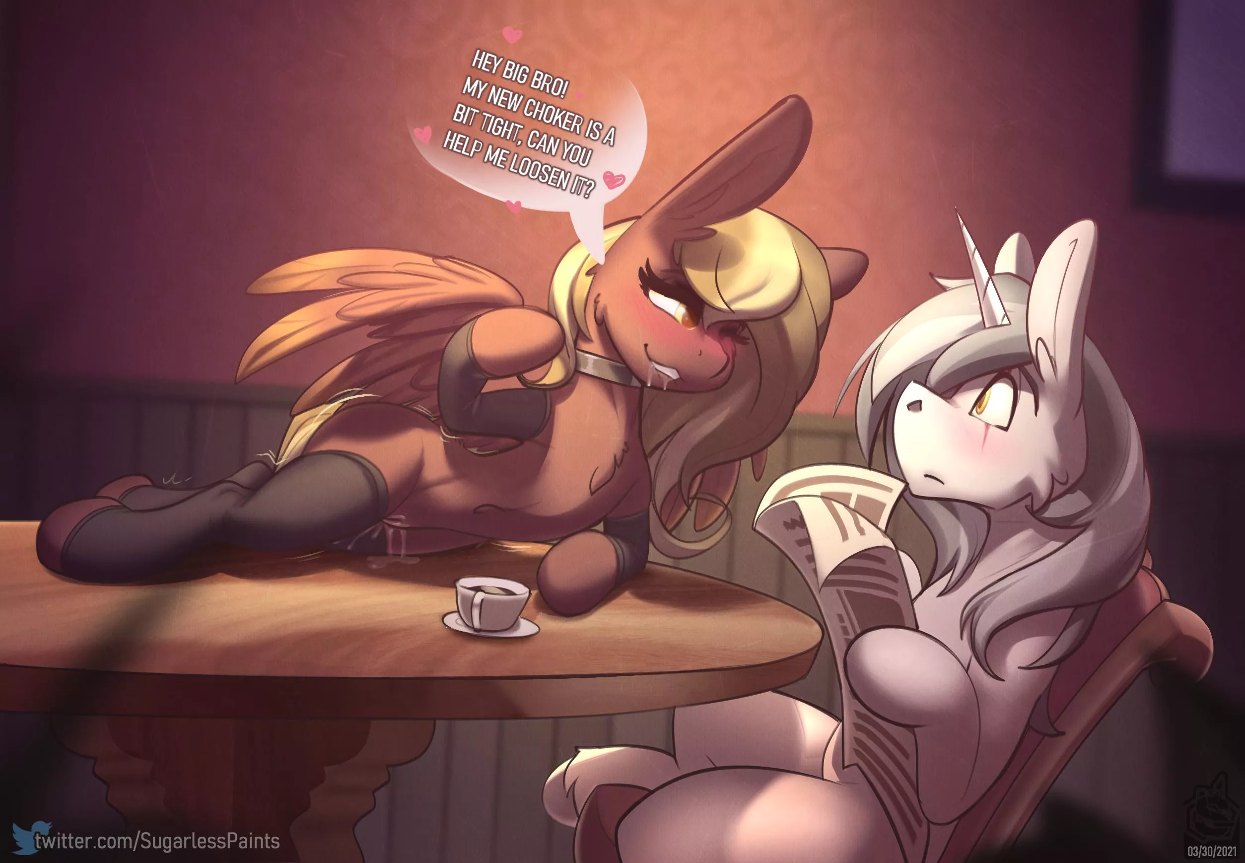 Copper Crescendo needs a favor (SugarlessPaints)