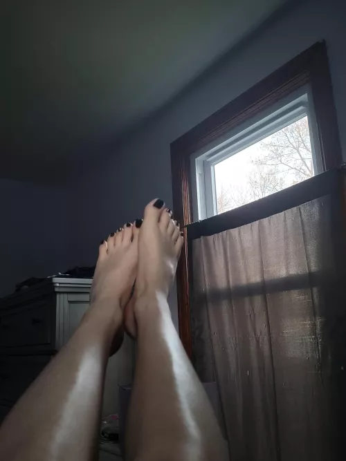 Cute sunkiss for cute kitty feet 😻