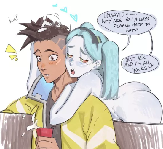 David & Rebecca (Creamboyo) [Cyberpunk Edgerunners]