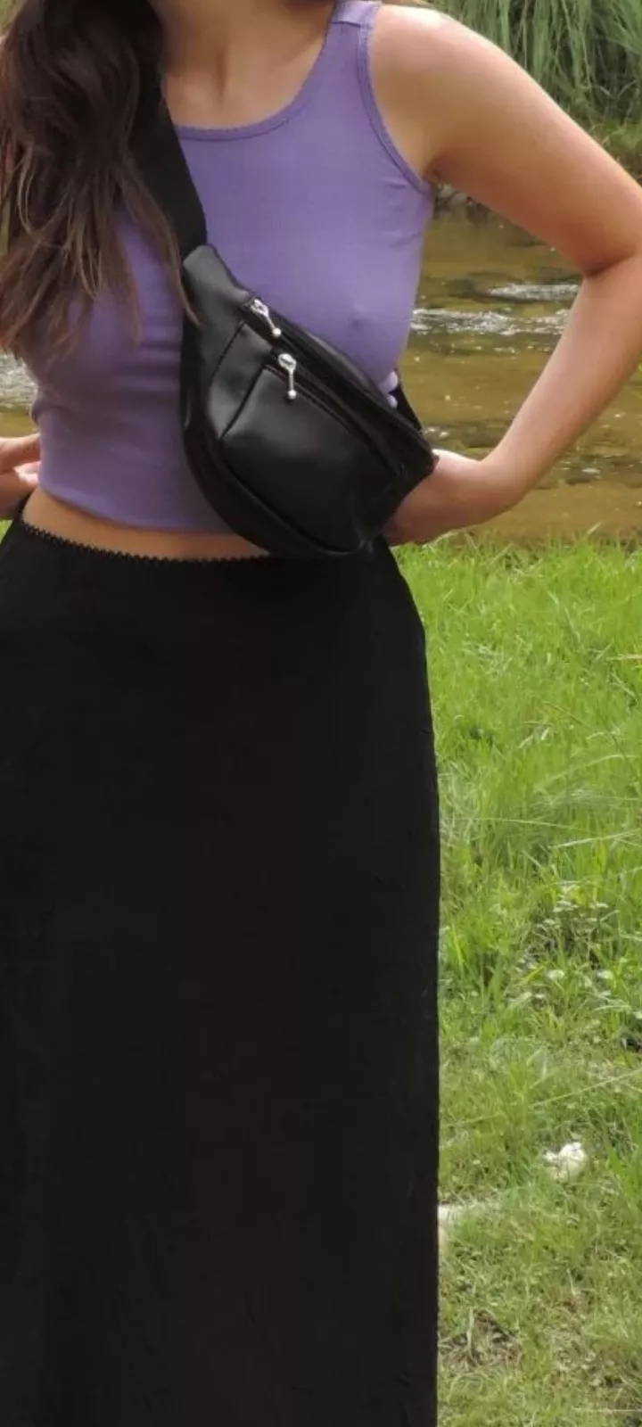 Do you think I caught the attention of many men? I felt free bye ❤️🥰