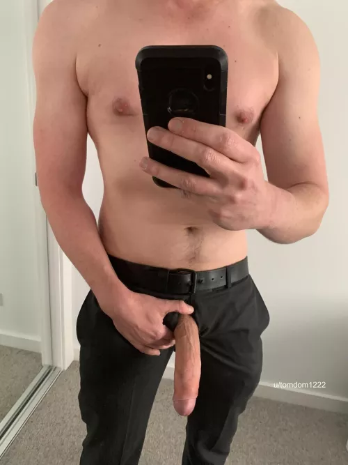 Don't make me take this belt off.